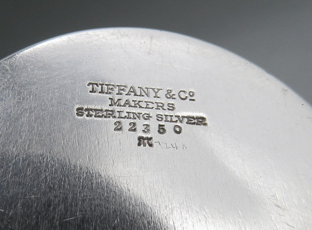 Tiffany & Co Art Moderne/Deco Sterling Silver Creamer Sugar Bowl NO MONO