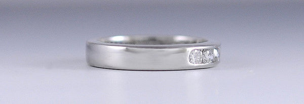 Gorgeous Platinum and Diamond Anniversary Band Ring High Quality