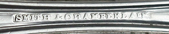 12 American Coin Silver Forks Smith & Chamberlain Mid 1800s