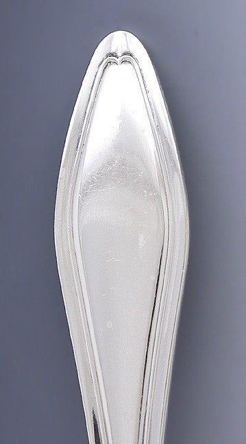 Towle Mary Chilton 1912 Sterling Silver Pierced Serving Spoon NO MONO 8"