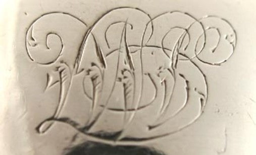 Quality 1812 Antique English Georgian Sterling Silver Fiddle Sugar Tongs