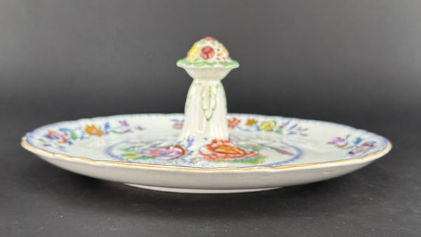 Rare c1920s Mason's Ironstone China Flying Bird 12" Centerpiece Serving Plate