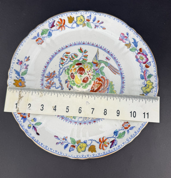 Rare c1920s Mason's Ironstone China Flying Bird 12" Centerpiece Serving Plate
