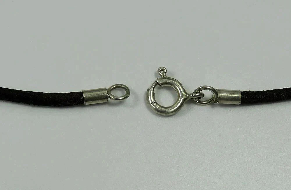 Neat VTG Portuguese Sterling Silver Turquoise River Ladder Pendant Necklace