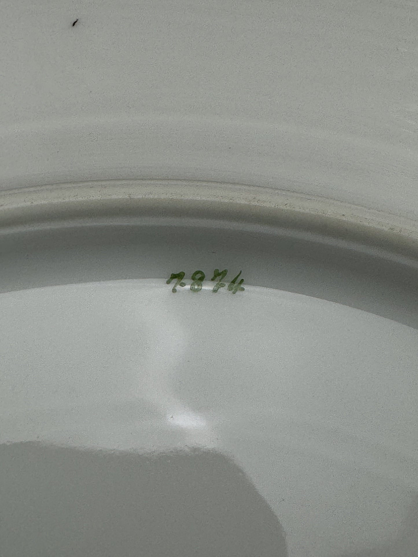 12 Large Limoges Porcelain Plates Ahrenfeldt Roses Gilt