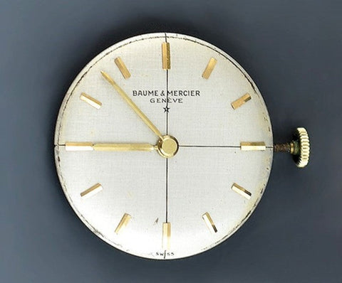 Quality 17 Jewel Watch Movement by Baum and Mercier Swiss Made Geneve/Geneva