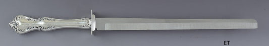 Large Sterling Silver Towle Debussy Wedding Cake or Bread Knife 15 1/4" NO MONO