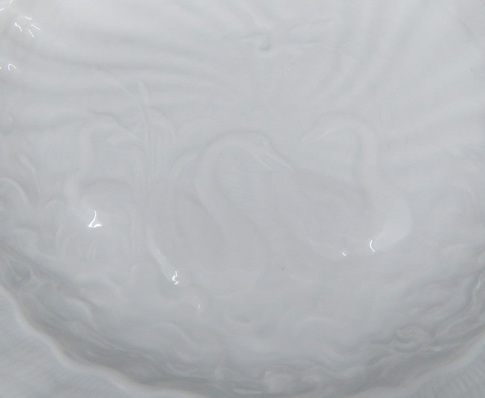 6 Meissen Porcelain Swan Service Indian FLower Branch Salad/Dessert Plates 8"