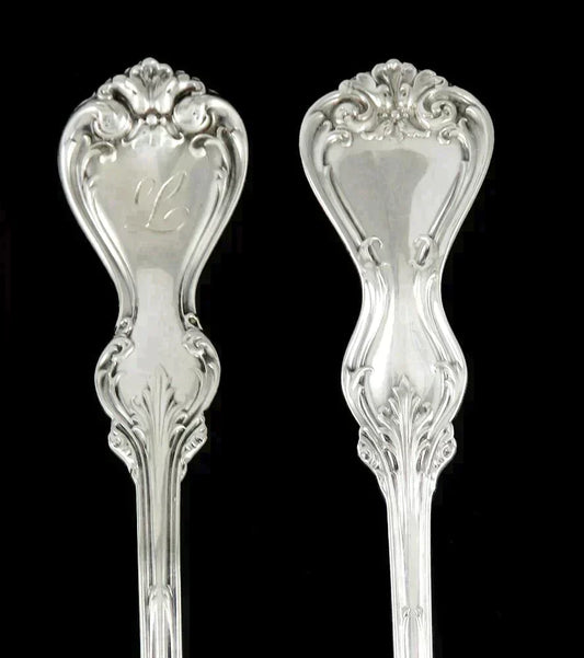 13 Antique Whiting Duke of York 1900 Sterling Silver Cocktail/Seafood Forks