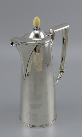 Sterling Silver James Woolley Hammered Lighthouse Demitasse Coffee pot