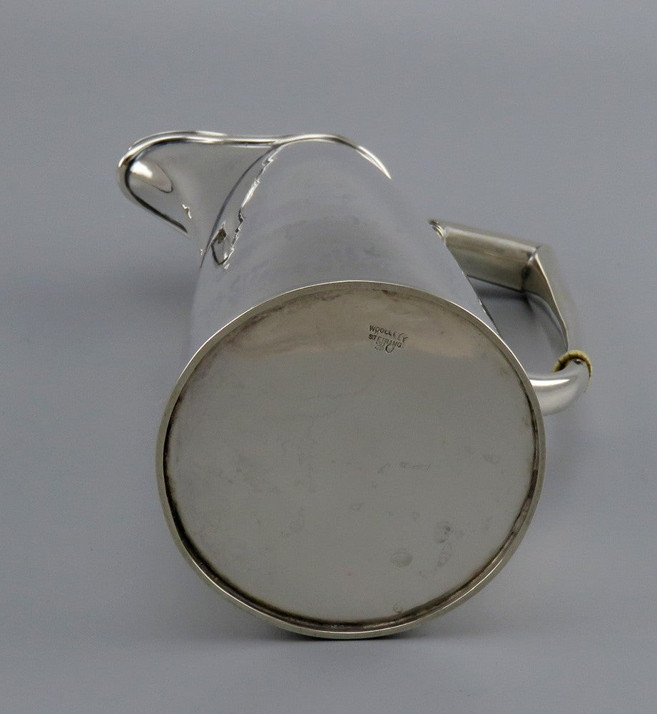 Sterling Silver James Woolley Hammered Lighthouse Demitasse Coffee pot