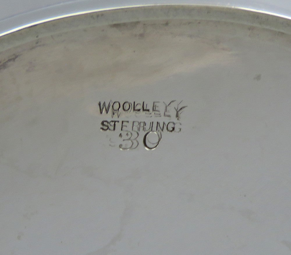 Sterling Silver James Woolley Hammered Lighthouse Demitasse Coffee pot