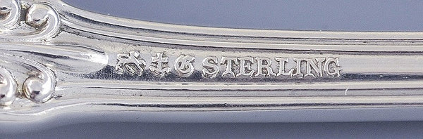 12 Antique Gorham King George 1894 Sterling Silver Cocktail Seafood Forks