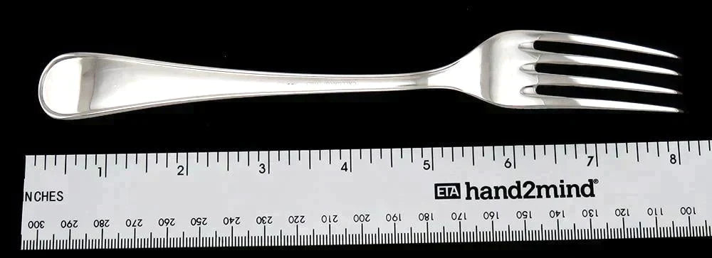 Fine Calegaro Inglese Italian Sterling Silver Salad/Lunch Fork 8”