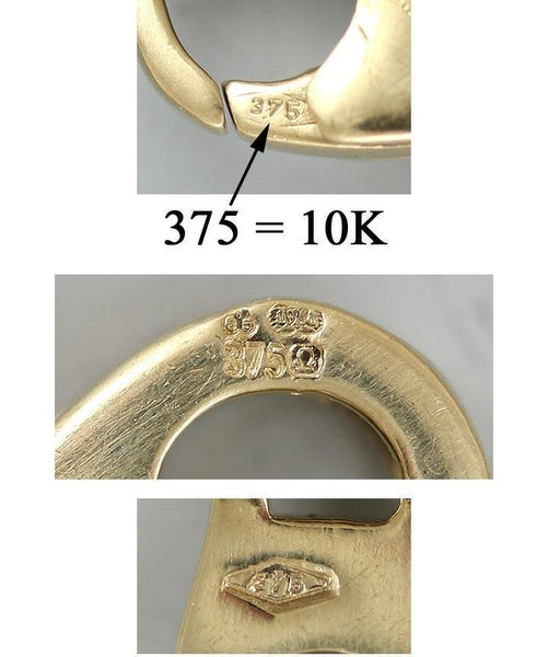 Modern English 9K Two-Tone Gold Linked Bracelet